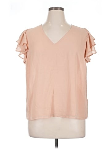 1.State Short Sleeve Blouse (view 1)