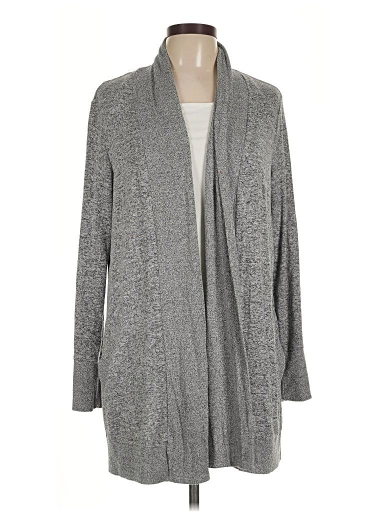 Pre-owned Gibson Cardigan Sweater In Gray
