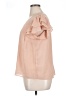 1.State 100% Polyester Pink Short Sleeve Blouse Size 1X - photo 5