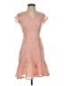 NY Collection 100% Polyester Pink Casual Dress Size XS (petite) - photo 1