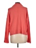 Free People 100% Cashmere Solid Pink Orange Cashmere Pullover Sweater Size L - photo 2