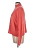 Free People 100% Cashmere Solid Pink Orange Cashmere Pullover Sweater Size L - photo 5