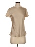 Express Outlet 100% Polyester Tan Short Sleeve Top Size XS - photo 1