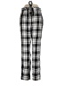 ASOS Plaid Black Casual Pants Size 6 - photo 1
