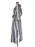 Mara Hoffman Stripes Gray Casual Dress Size L - photo 5