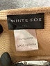 White Fox 100% Polyester Tan Halter Top Size XS - photo 8