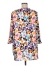 Anne Cole 100% Rayon Blue 3/4 Sleeve Blouse Size XL - XXL - photo 2