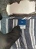 Old Navy 100% Rayon Stripes Gray 3/4 Sleeve Blouse Size XL - photo 7