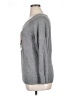 Torrid 100% Cotton Graphic Gray Pullover Sweater Size 1X Plus (1) - photo 5