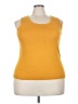 Talbots Yellow Sweater Vest Size 2X Petite - photo 1
