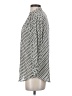 Moulinette Soeurs 100% Polyester Houndstooth Ivory 3/4 Sleeve Blouse Size 4 - photo 5