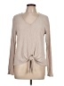 Saturday Sunday Tan Long Sleeve Top Size L - photo 1