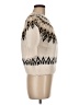 Christian Lacroix Chevron-herringbone Ivory Pullover Sweater Size M - photo 4