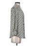 Moulinette Soeurs 100% Polyester Houndstooth Ivory 3/4 Sleeve Blouse Size 4 - photo 4