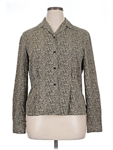 Evan Picone Long Sleeve Blouse (view 1)