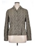 Evan Picone 100% Polyester Tweed Gray Long Sleeve Blouse Size 14 - photo 1