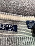 Chaps Stripes Gray Pullover Sweater Size L - photo 7