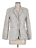 Level 99 Chevron-herringbone Gray Ivory Blazer Size M - photo 1