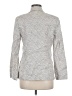 Level 99 Chevron-herringbone Gray Ivory Blazer Size M - photo 2