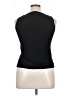 August Silk Black Sleeveless Top Size XL - photo 2