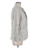 Level 99 Chevron-herringbone Gray Ivory Blazer Size M - photo 4