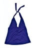 Bisou Bisou Solid Blue Swimsuit Top Size L - photo 1