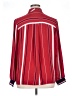 Signature Studio 100% Polyester Stripes Red 3/4 Sleeve Blouse Size XL - photo 2