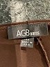 AGB Solid Brown Casual Dress Size 14 - photo 7