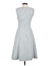Chaps Polka Dots Gray Cocktail Dress Size 4 - photo 2