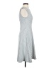 Chaps Polka Dots Gray Cocktail Dress Size 4 - photo 4