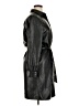 Nic + Zoe 100% Polyurethane Black Trenchcoat Size XL - photo 4
