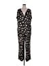 Leota Floral Black Jumpsuit Size 20 (2) - photo 1