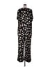 Leota Floral Black Jumpsuit Size 20 (2) - photo 2