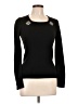 Sonia Rykiel Solid Black Long Sleeve Top Size EU 44 / US 14 - photo 1