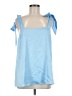 Show Me Your Mumu 100% Polyester Blue Sleeveless Blouse Size M - photo 1