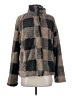 Thread & Supply Plaid Brown Fleece Size S - photo 1