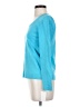Amber Sun Teal Silk Pullover Sweater Size XS - photo 5