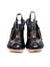 MICHAEL Michael Kors 100% Leather Black Heels Size 7 1/2 - photo 2