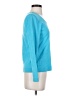 Amber Sun Teal Silk Pullover Sweater Size XS - photo 4