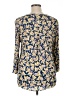 Daniel Rainn Gold 3/4 Sleeve Blouse Size XL - photo 2