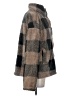 Thread & Supply Plaid Brown Fleece Size S - photo 4