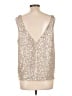H&M Silver Sleeveless Blouse Size L - photo 2