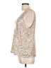 H&M Silver Sleeveless Blouse Size L - photo 5