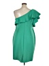 Eliza J Green Cocktail Dress Size 16 - photo 2