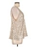 H&M Silver Sleeveless Blouse Size L - photo 4