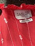 Saylor Pink Short Sleeve Blouse Size M - photo 7