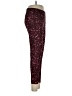 Zella Print Burgundy Casual Pants Size L - photo 4
