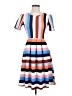 Lularoe Stripes Orange Casual Dress Size XS - photo 1