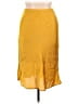 Forgotten Grace Solid Yellow Casual Skirt Size XL - photo 1