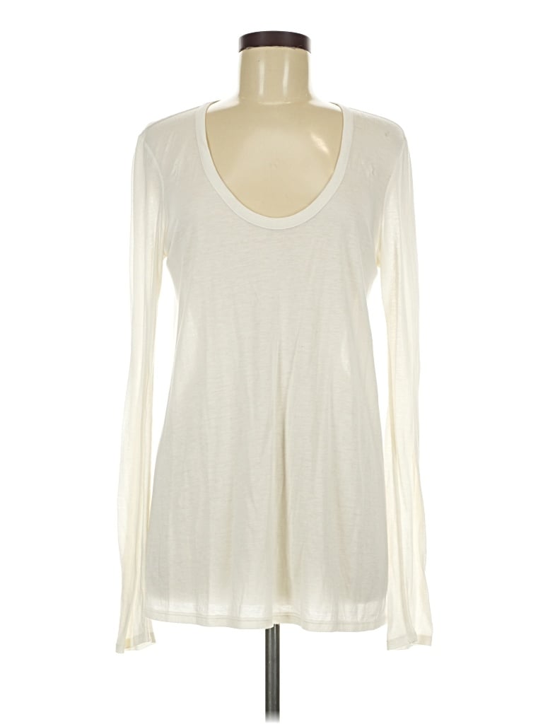 Pre-owned The Row Long Sleeve T-shirt In Ivory